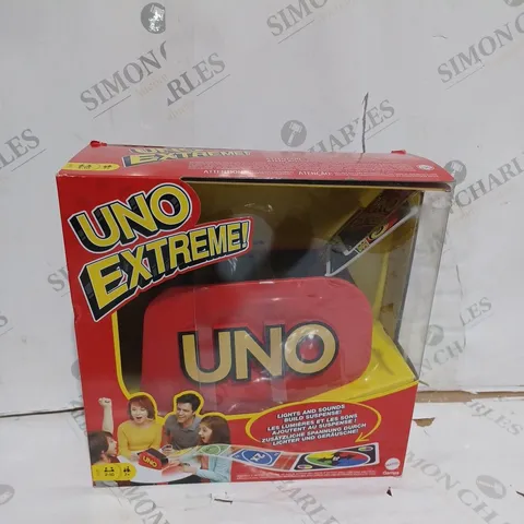 BOXED UNO EXTREME GAME AGES 7+