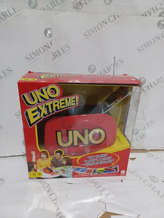 BOXED UNO EXTREME GAME AGES 7+