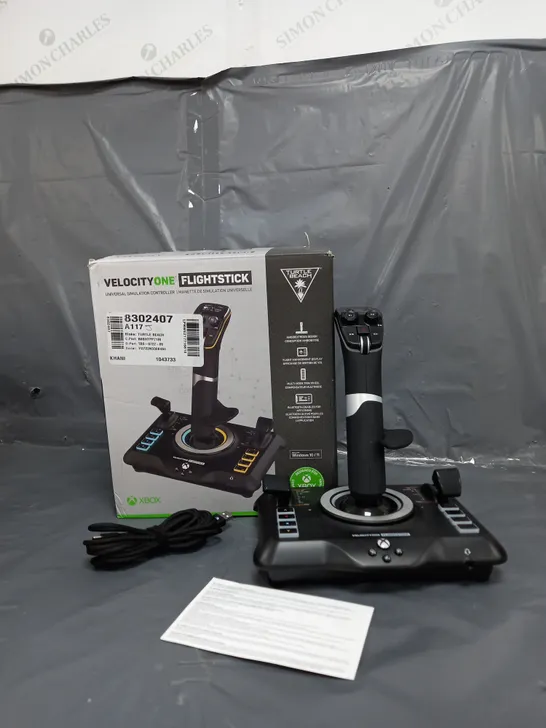 BOXED TURTLE BEACH VELOCITY ONE FLIGHT STICK