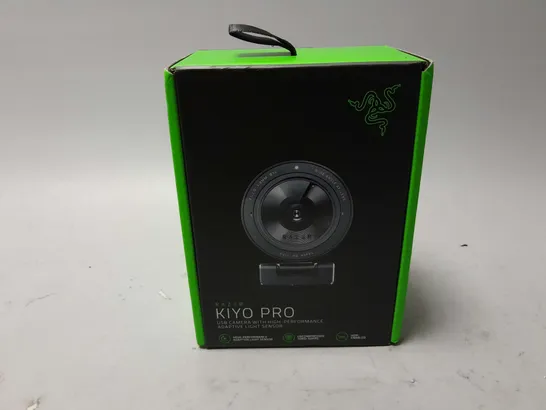 BOXED AND SEALED RAZER KIYO PRO USB CAMERA