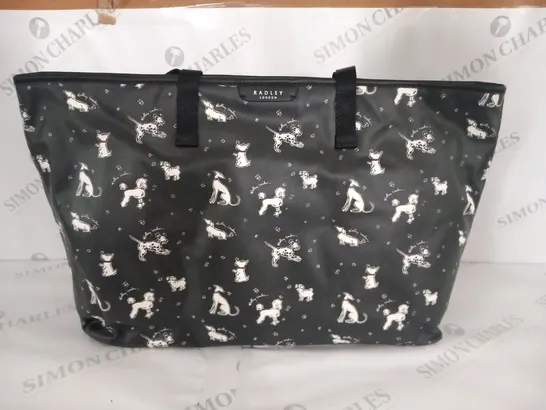 RADLEY LONDON MAPLE CROSS FUN PUPS BLACK BAG