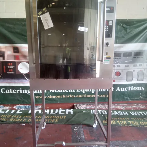 COMMERCIAL BKI SINGLE ROTISSERIE OVEN