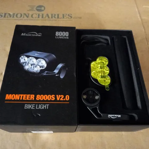 BOXED MAGICSHINE 8000 LUMENS MONTEER 8000S V2.0 BIKE LIGHT