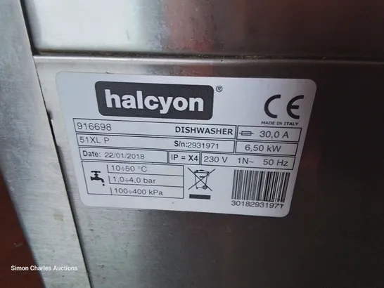 HALCYON AMIKA CABINET DISHWASHER Model 51XLP