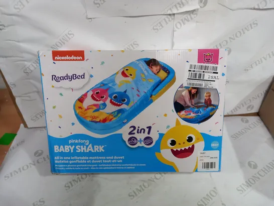 NICKLEODEON BABY SHARK READYBED RRP £34.99