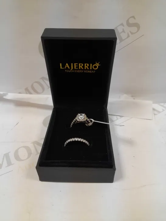 LAJERRIO RING & SILVER RING