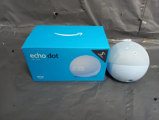 ALEXA ECHO DOT WITH CLOCK