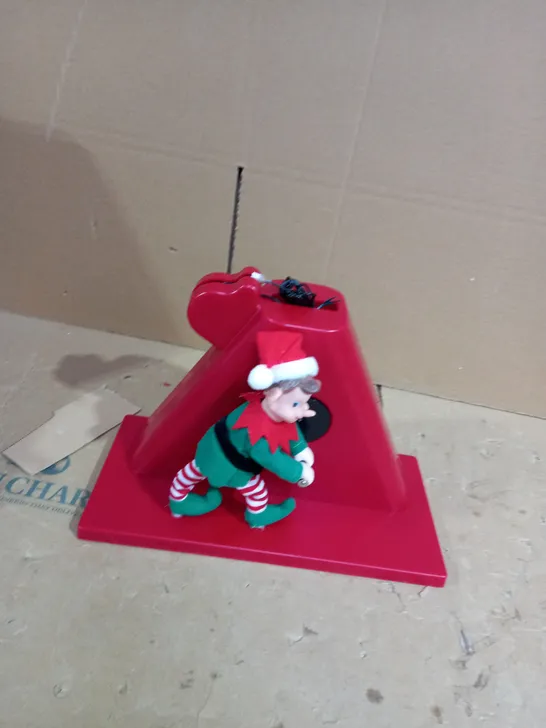 MR CHRISTMAS ANIMATED LIGHT UP CLIMBING CHRISTMAS CRANE