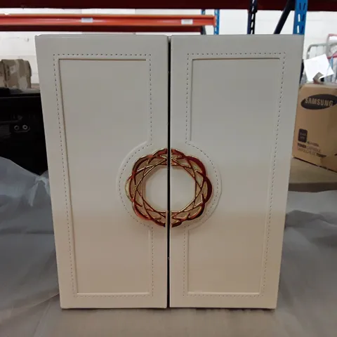 BOXED WHITE JEWELRY BOX