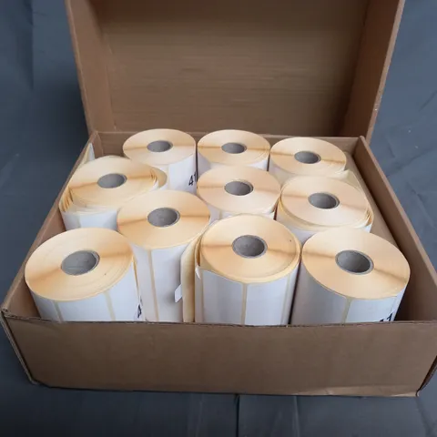 BOX OF APPROXIMATELY 10 PRINTER ROLLS