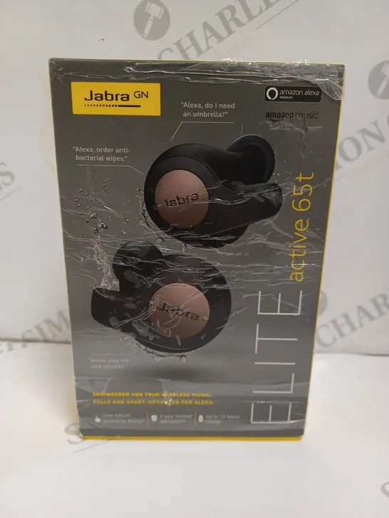 BOXED JABRA ELITE ACTIVE 65T EARBUDS