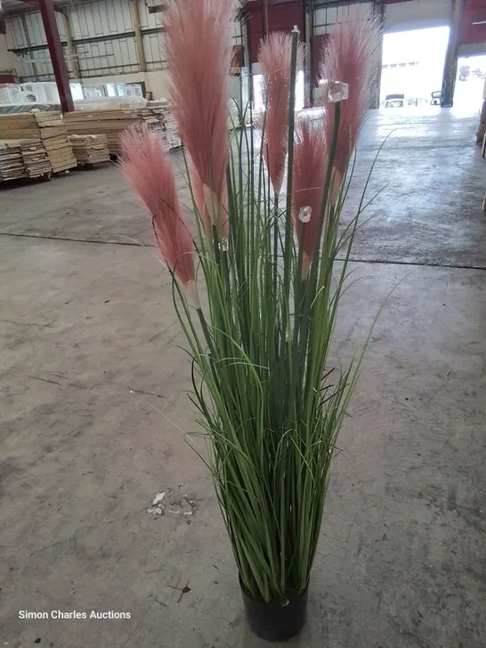 BOXED LED PINK PAMPASS GRASS ARTIFICIAL PLANT