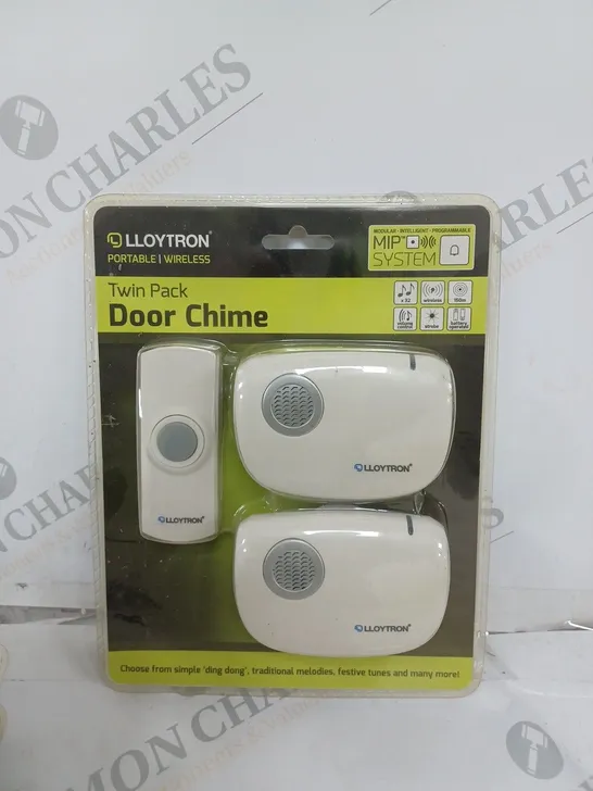 LOT OF 10 LLOYTRON TWIN PACK DOOR CHIMES