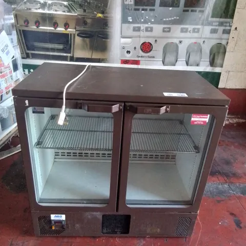 A&G UNDERCOUNTER 2 DOOR FRIDGE 