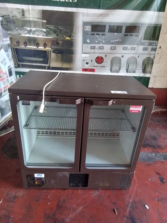 A&G UNDERCOUNTER 2 DOOR FRIDGE 