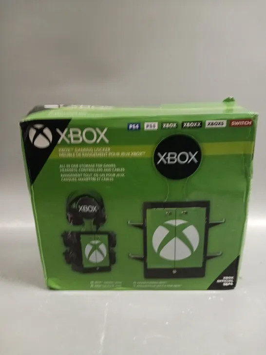 BOXED XBOX ALL IN ONE GAMING LOCKER 