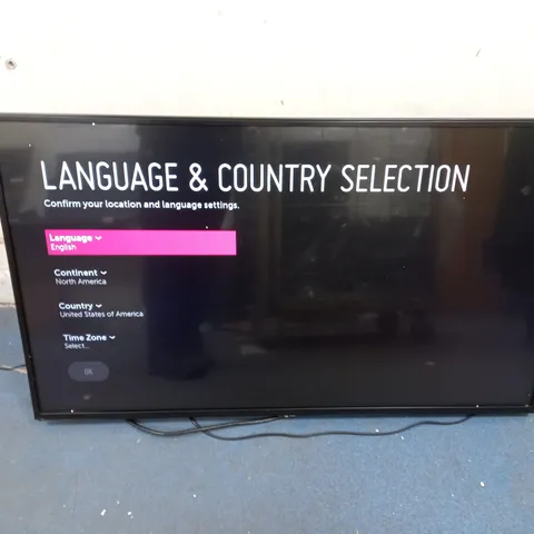 LG 43SM5KB SIGNAGE DISPLAY DIGITAL SCREEN - COLLECTION ONLY