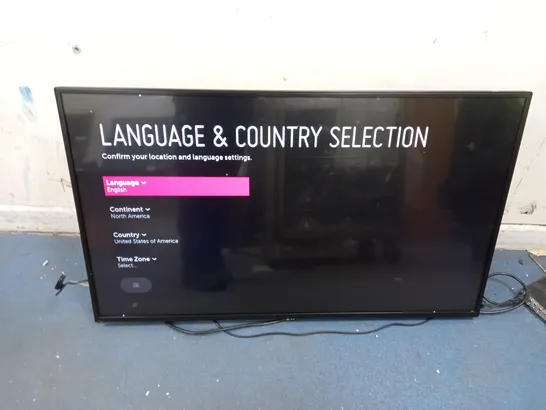 LG 43SM5KB SIGNAGE DISPLAY DIGITAL SCREEN - COLLECTION ONLY