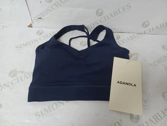 ADANOLA ULTIMATE CROSS BACK BRA NAVY BLUE - XXS