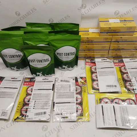 BOX OF APPROXIMATELY 23 BRAND NEW ASSORTED PEST CONTROL PRODUCTS TO INCLUDE;