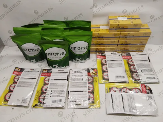 BOX OF APPROXIMATELY 23 BRAND NEW ASSORTED PEST CONTROL PRODUCTS TO INCLUDE;