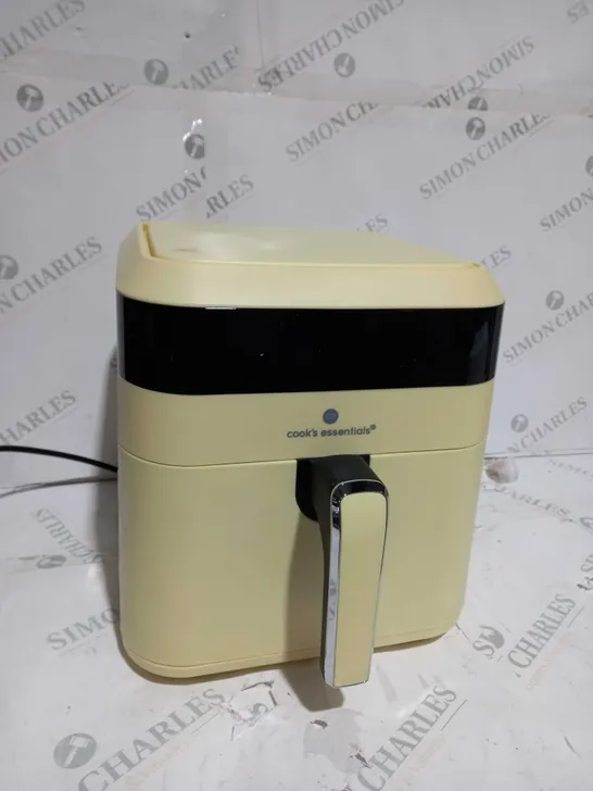 COOKS ESSENTIALS AIR FRYER IN YELLOW