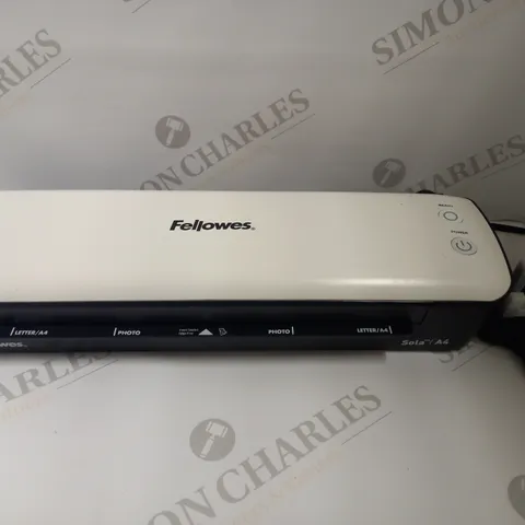 FELLOWES SOLA A4 LAMINATOR MACHINE