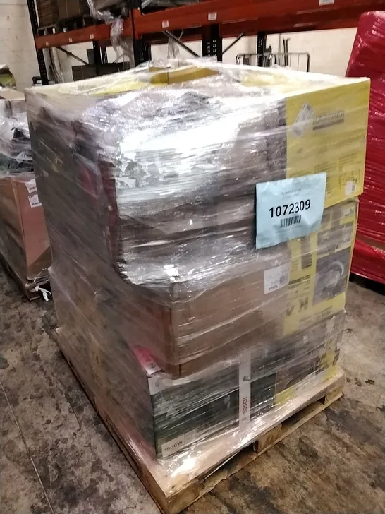 PALLET OF APPROXIMATELY 18 UNPROCESSED RAW RETURN HOUSEHOLD AND ELECTRICAL GOODS TO INCLUDE;