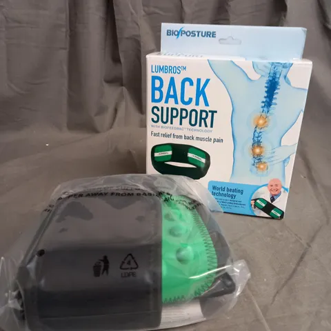 LUMBROS BIOFEEDBAC BACK SUPPORT BELT