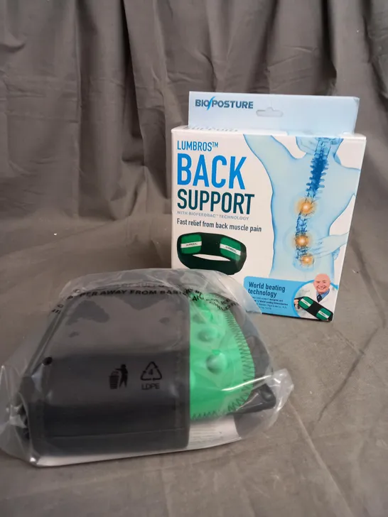 LUMBROS BIOFEEDBAC BACK SUPPORT BELT