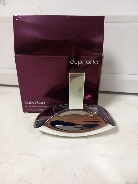 BOXED CALVIN KLEIN EUPHORIA EAU DE PARFUM 50ML