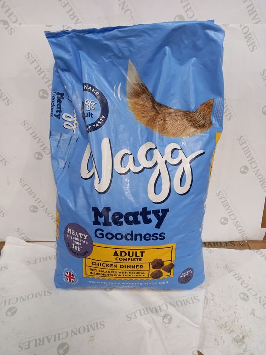 WAGG MEATY GOODNESS ADULT DOG FOOD - 12KG - BBE 18/07/23