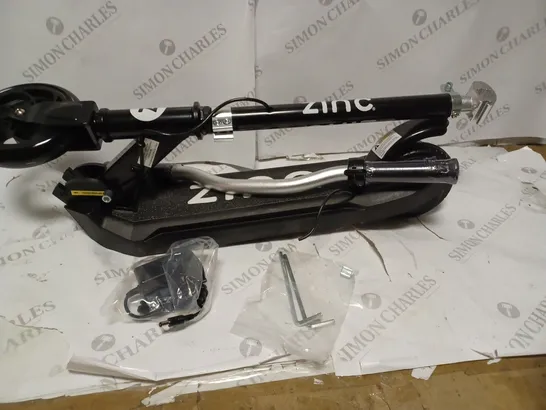 ZINC TWO WHEELED FOLDING LIGHT UP ELECTRIC E5 SCOOTER RRP £149.99