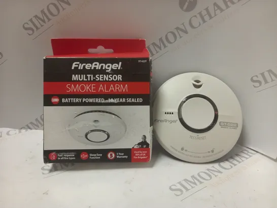 BOXED FIRE ANGEL MULTI-SENSOR SMOKE ALARM (ST-622T)