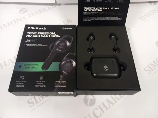 BOXED SKULLCANDY TRUE FREEDOM NO DISTRACTIONS INDY ANC NOISE CANCELLING TRUE WIRELESS EARBUDS