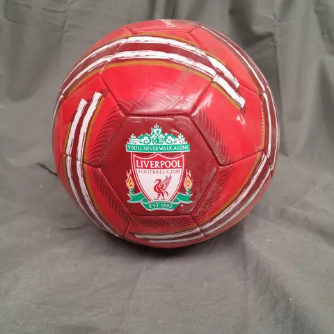 LIVERPOOL FOOTBALL CLUB SIZE 5 CYCLONE BALL