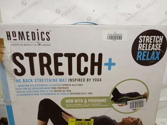 BOXED HOMEDICS STRETCH+ BACK STRETCHING MAT 