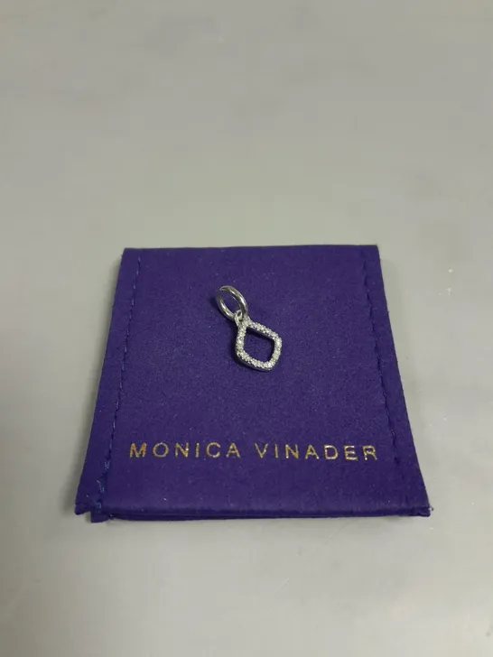 MONICA VINADER RIVA MINI KITE DIAMOND PENDANT CHARM