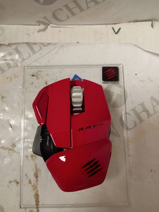 MADCATZ GAMESMART R.A.T. WIRELESS MOBILE GAMING MOUSE - RED