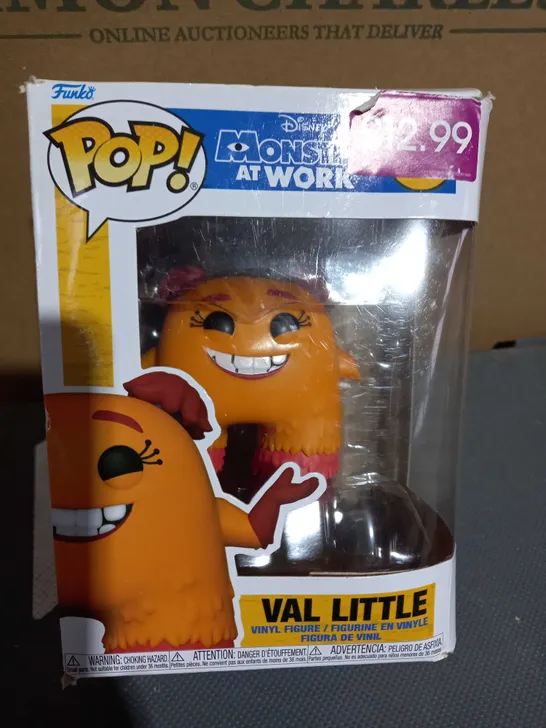 POP! DISNEY MONSTER AT WORK VAL LITTLE 1114 VINYL FIGURE 