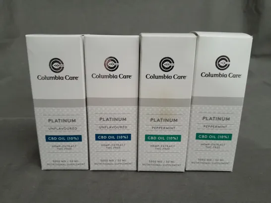 LOT OF APPROXIMATELY 100 COLUMBIA CARE 30ML CBD OILS 