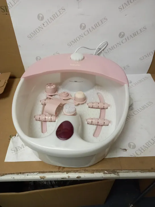 BEURER FB20 FOOTSPA WITH PEDICURE ATTACHMENTS