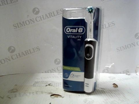 ORAL-B VITALITY CROSS ACTION RECHARGEABLE TOOTHBURUSH 