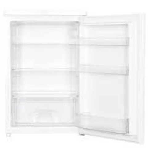 BOXED ENGLISH ELECTRIC 55CM UNDER COUNTER LARDER FRIDGE, WHITE EEL130H