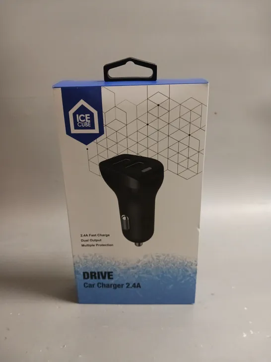 APPROXIMATELY 50 BOXED ICE CUBE DRIVE 2.4A CAR CHARGERS 