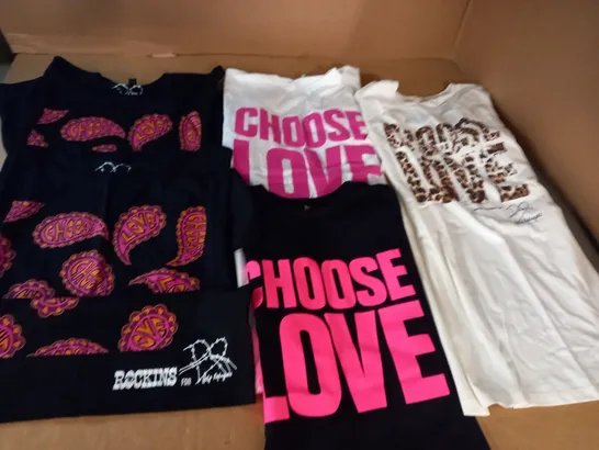 LARGE QUANTITY OF ASSORTED CHOOSE LIFE T-SHIRTS IN VARIOUS SIZES