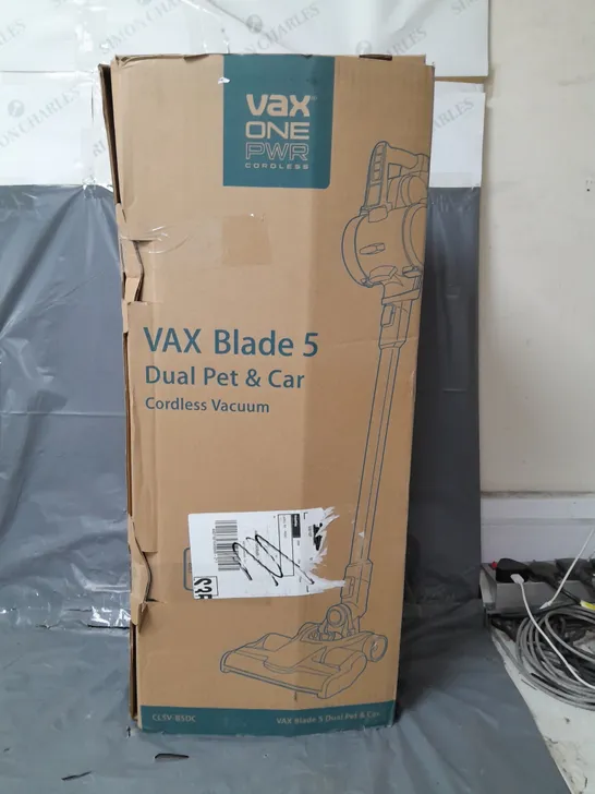 VAX BLADE 5 DUAL PET & CAR CORDLESS VACUUM 