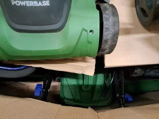 PALLET CONTAINING APPROXIMATELY 8 POWERBASE LAWNMOWERS