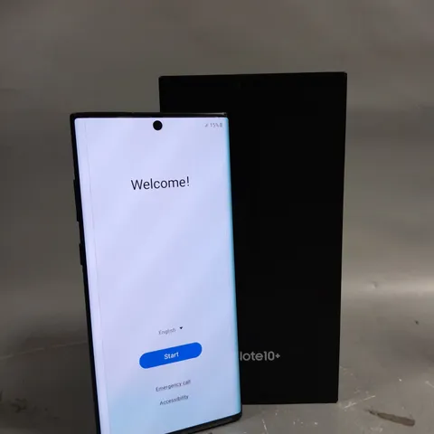 BOXED SAMSUNG GALAXY NOTE 10+ SMARTPHONE 