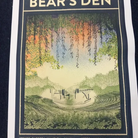 JOHN MACKAY BEAR'S DEN SIGNED PRINT NUMBERED #116/200